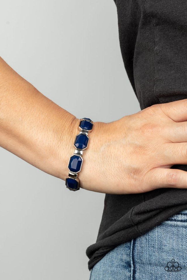 Fashion Fable - Blue - Paparazzi Bracelet Image