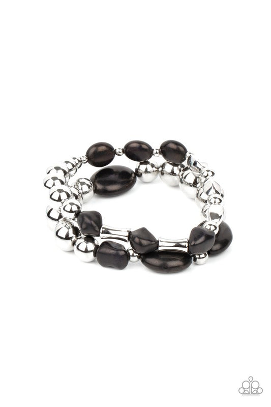 Authentically Artisan - Black - Paparazzi Bracelet Image