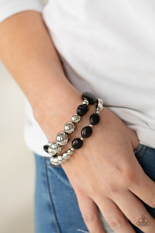 Authentically Artisan - Black - Paparazzi Bracelet Image