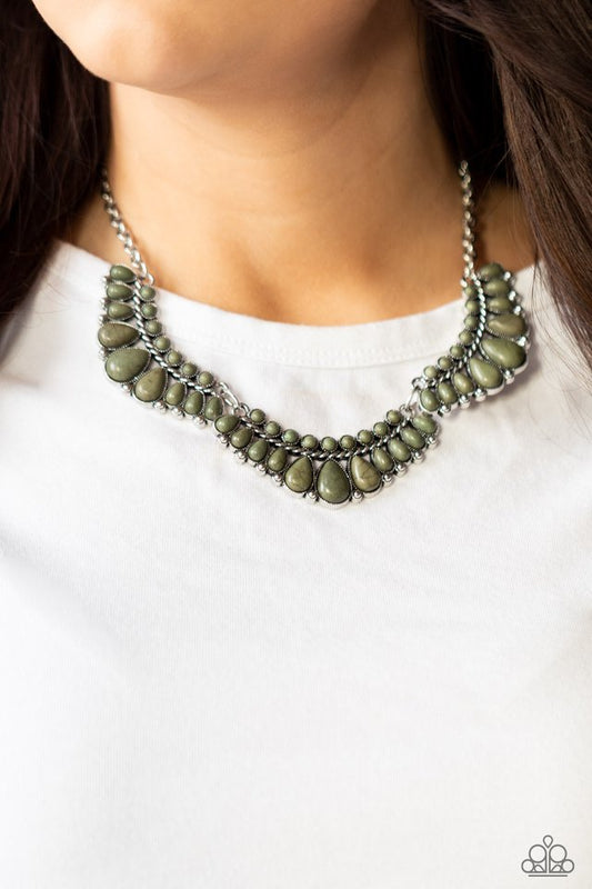 Naturally Native - Green - Paparazzi Necklace Image