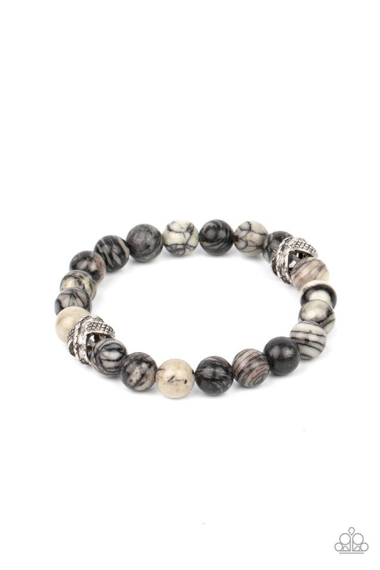 ZEN Commandments - Black - Paparazzi Bracelet Image