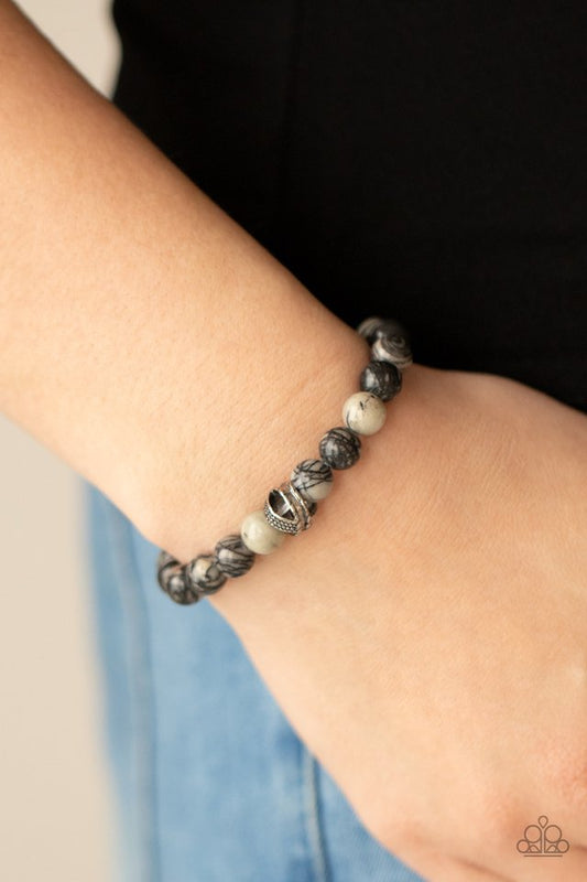 ZEN Commandments - Black - Paparazzi Bracelet Image