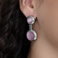 Subtle Smolder - Pink - Paparazzi Earring Image