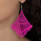 Eastern Escape - Pink - Paparazzi Earring Image