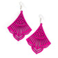 Eastern Escape - Pink - Paparazzi Earring Image