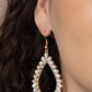 Stay Sharp - Gold - Paparazzi Earring Image