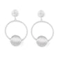 ​Social Sphere - Silver - Paparazzi Earring Image