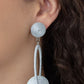 ​Social Sphere - Silver - Paparazzi Earring Image