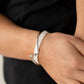 Craveable Curves - White - Paparazzi Bracelet Image