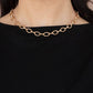 Craveable Couture​ - Gold - Paparazzi Necklace Image