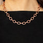 Craveable Couture - Copper - Paparazzi Necklace Image