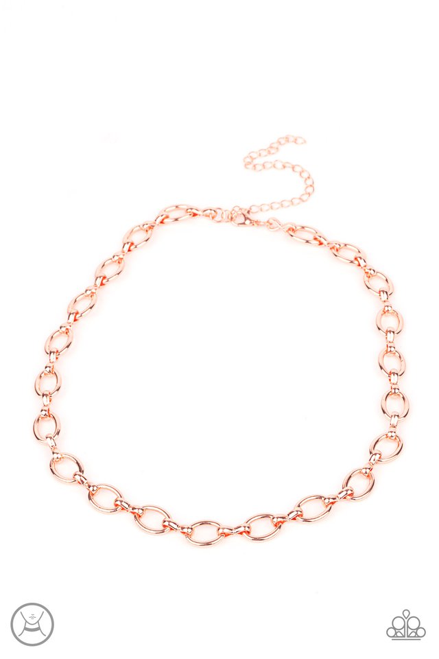 Craveable Couture - Copper - Paparazzi Necklace Image