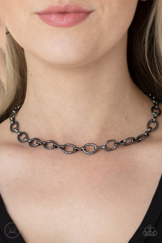 Craveable Couture - Black - Paparazzi Necklace Image