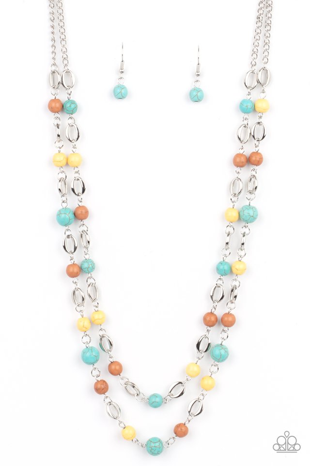 ​Essentially Earthy - Multi - Paparazzi Necklace Image