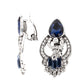 ​Glamour Gauntlet - Blue - Paparazzi Earring Image