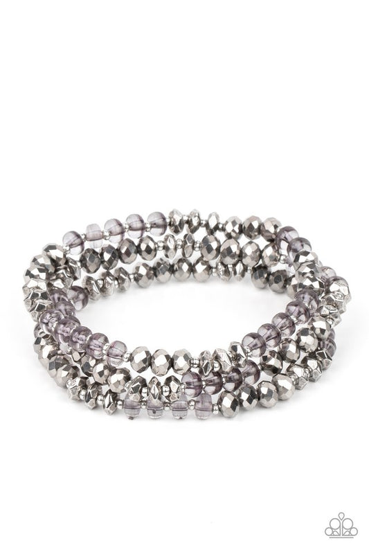 Stellar Strut - Silver - Paparazzi Bracelet Image