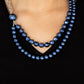 Remarkable Radiance - Blue - Paparazzi Necklace Image