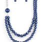 Remarkable Radiance - Blue - Paparazzi Necklace Image