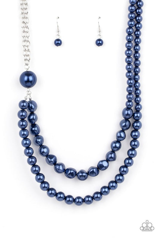 Remarkable Radiance - Blue - Paparazzi Necklace Image