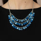 ​Fairytale Timelessness - Blue - Paparazzi Necklace Image