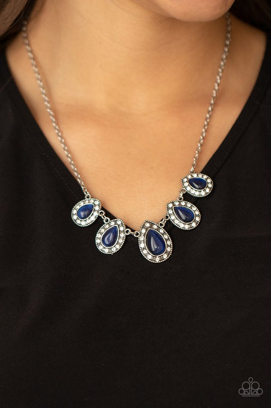 ​Everlasting Enchantment - Blue - Paparazzi Necklace Image