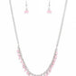 DEW a Double Take - Pink - Paparazzi Necklace Image