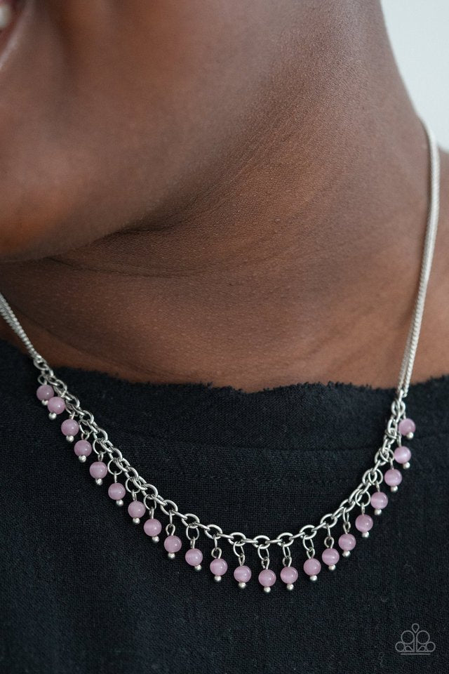 DEW a Double Take - Pink - Paparazzi Necklace Image