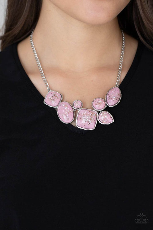 So Jelly - Pink - Paparazzi Necklace Image