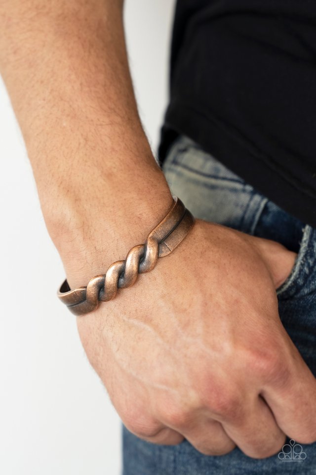 ​Metro Machine - Copper - Paparazzi Bracelet Image