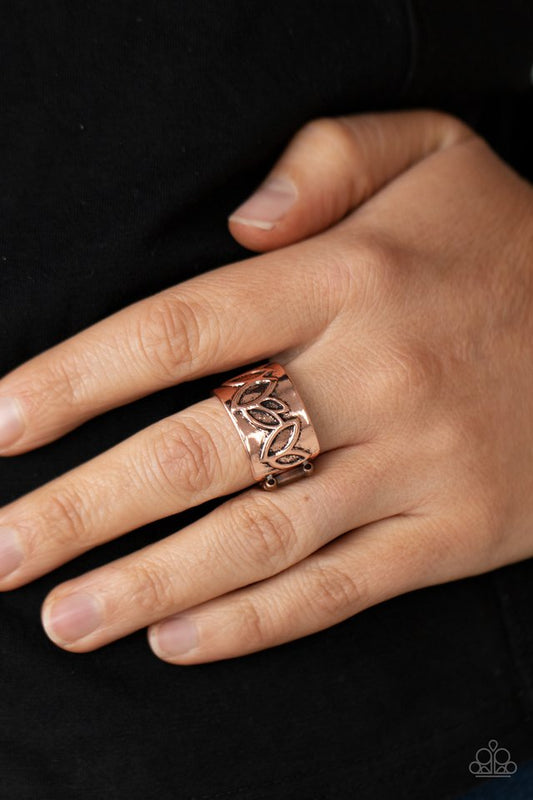 When You LEAF Expect It - Copper - Paparazzi Ring Image