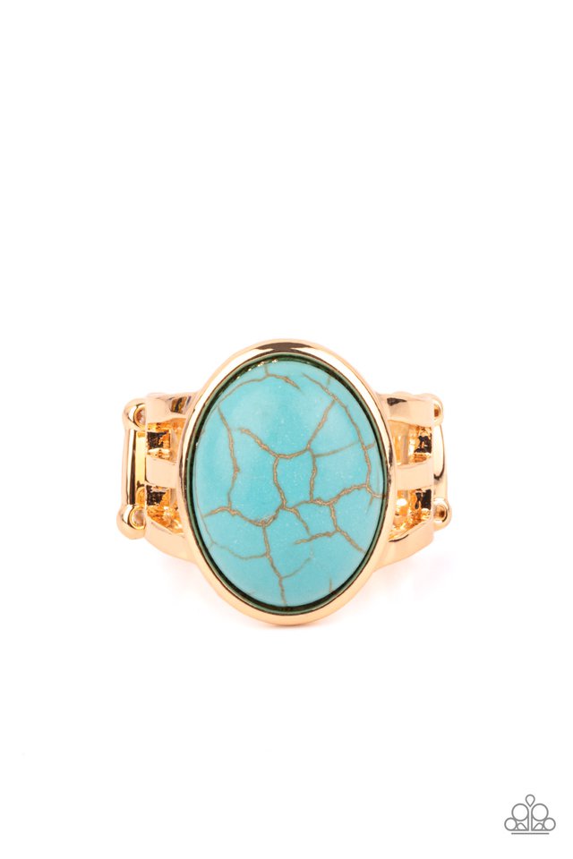 Divine Deserts - Gold - Paparazzi Ring Image