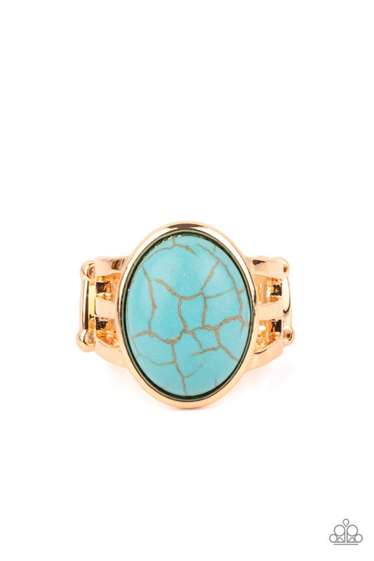 Divine Deserts - Gold - Paparazzi Ring Image