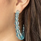 ​In The Clear - Blue - Paparazzi Earring Image