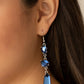 Sophisticated Smolder - Blue - Paparazzi Earring Image