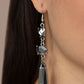 ​Sophisticated Smolder - Silver - Paparazzi Earring Image