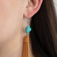 All-Natural Allure - Blue - Paparazzi Earring Image