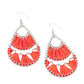 Samba Scene - Red - Paparazzi Earring Image