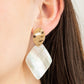 Alluringly Lustrous - Gold - Paparazzi Earring Image