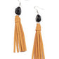 All-Natural Allure - Black - Paparazzi Earring Image