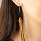 All-Natural Allure - Black - Paparazzi Earring Image