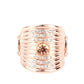 Crystal Corsets - Copper - Paparazzi Ring Image