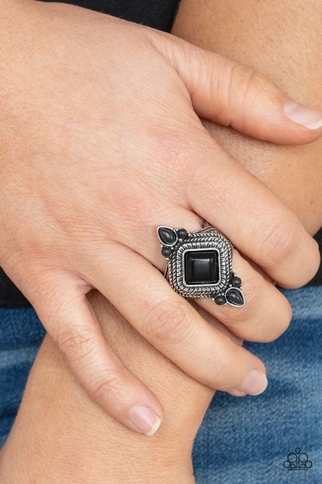 ​Mesa Mystic - Black - Paparazzi Ring Image