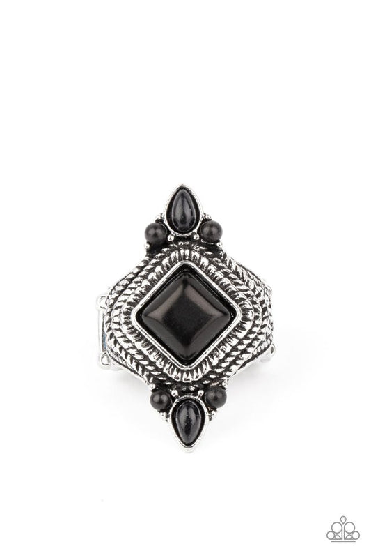 ​Mesa Mystic - Black - Paparazzi Ring Image