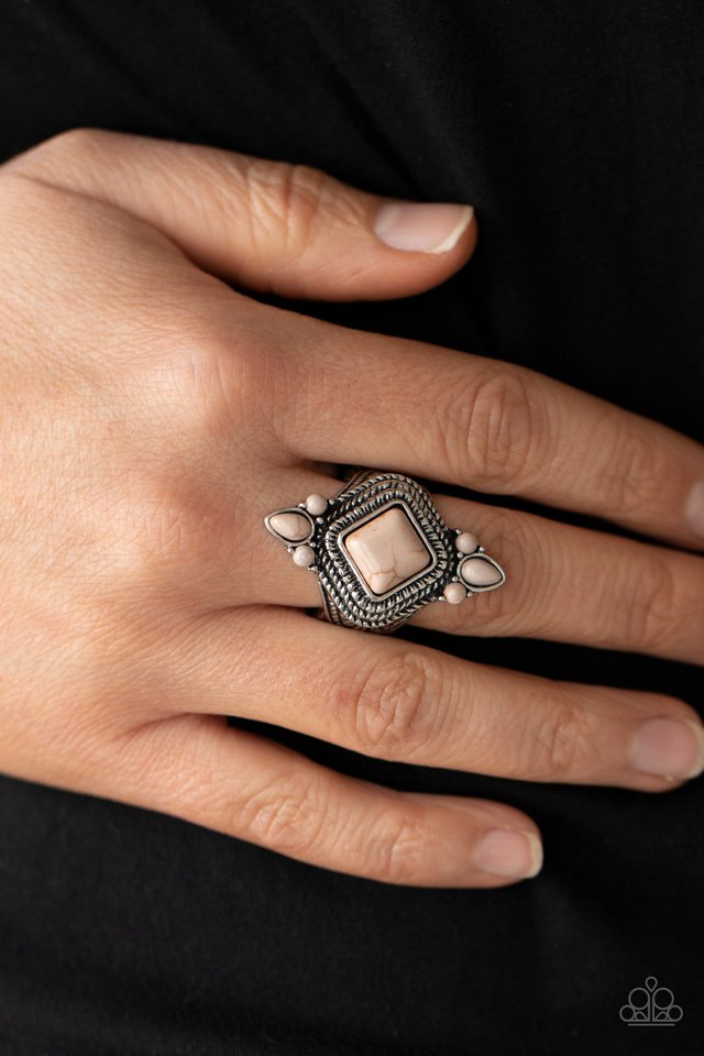 Mesa Mystic - Brown - Paparazzi Ring Image