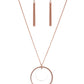 ​​Moonlight Sailing - Copper - Paparazzi Necklace Image