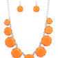 ​Prismatic Prima Donna - Orange - Paparazzi Necklace Image