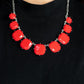 Prismatic Prima Donna - Red - Paparazzi Necklace Image