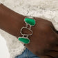 Yacht Club Couture - Green - Paparazzi Bracelet Image