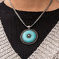 ​EPICENTER of Attention - Blue - Paparazzi Necklace Image