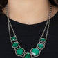 Absolute Admiration - Green - Paparazzi Necklace Image